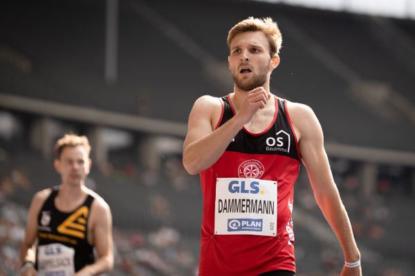 Fabian Dammermann (LG Osnabrueck) waehrend der deutschen Leichtathletik-Meisterschaften im Olympiastadion am 25.06.2022 in Berlin